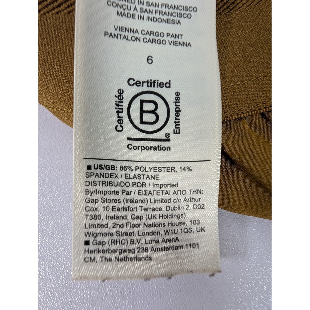 Athleta Vienna Cargo Pants Womens 6 Straight Leg Stretch Outdoor Travel Hiking - Picture 9 of 12